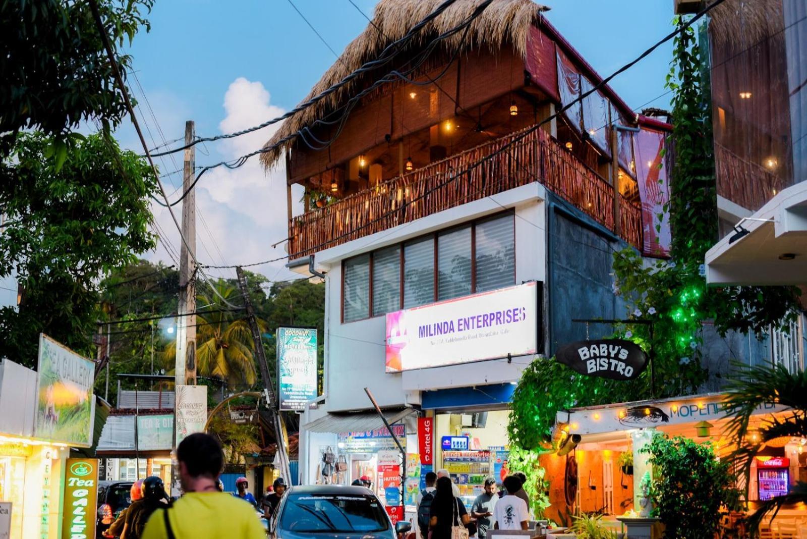 Coconut Style Restaurant & Milinda Guest Hotel Unawatuna Exterior foto